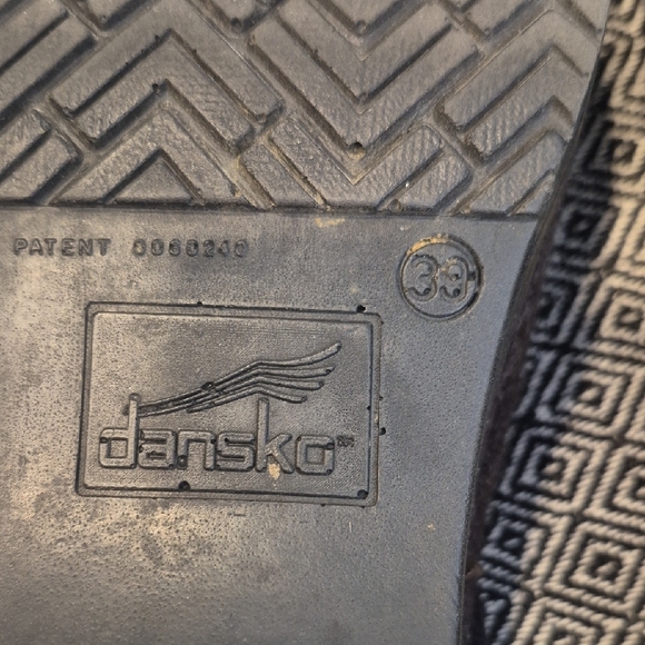 Dansko Embroidered Felt Clogs Size 9 (39) - Picture 11 of 11